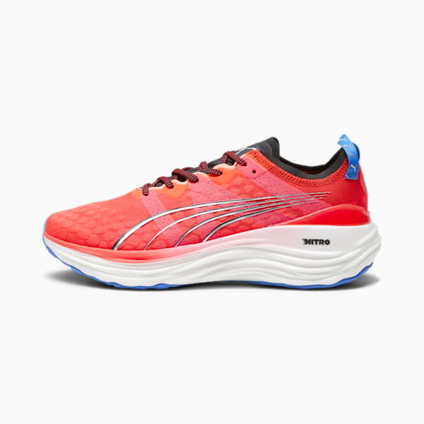 ForeverRun NITRO™ Men's Running Shoes, Fire Orchid-PUMA Black-Ultra Blue, extralarge-AUS