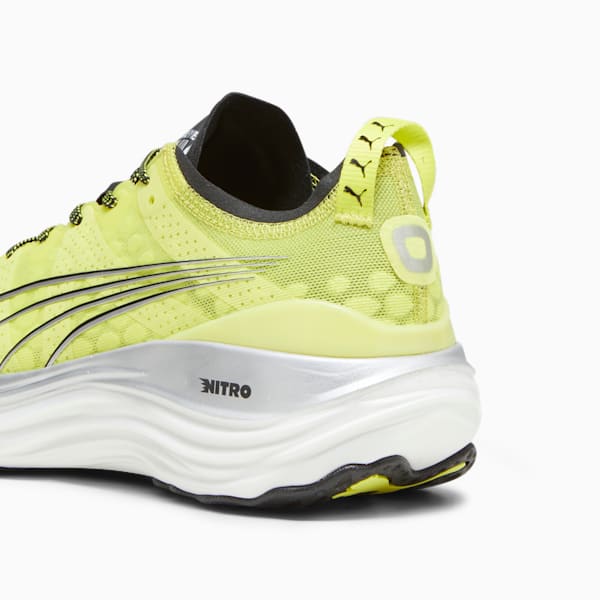 Tenis para correr para hombre ForeverRun NITRO, Yellow Burst-PUMA Black-PUMA Silver, extralarge