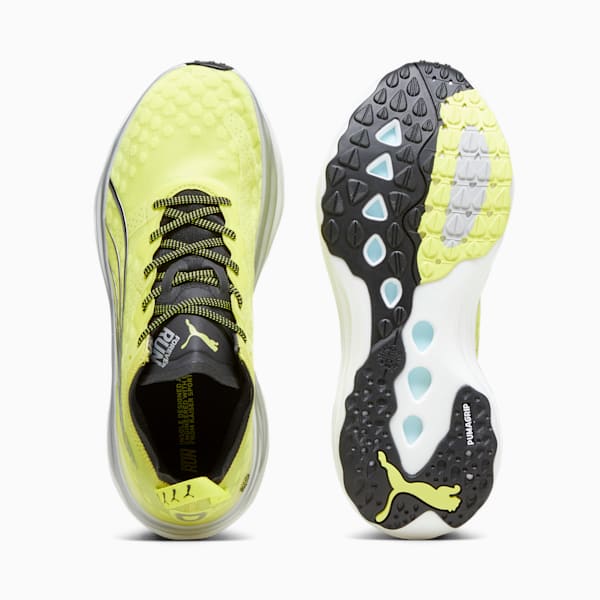 Tenis para correr para hombre ForeverRun NITRO, Yellow Burst-PUMA Black-PUMA Silver, extralarge