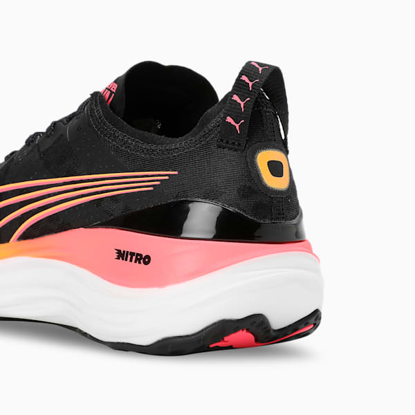 ForeverRun NITRO™ Men's Running Shoes, PUMA Black-Sun Stream-Sunset Glow, extralarge-IND