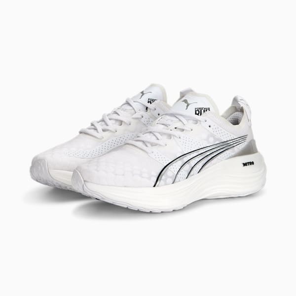 Zapatos para correr ForeverRUN NITRO para mujer, PUMA White