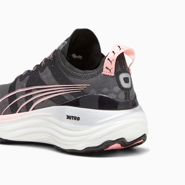 Tenis para correr para mujer ForeverRun NITRO, PUMA Black-Koral Ice-PUMA Silver, extralarge