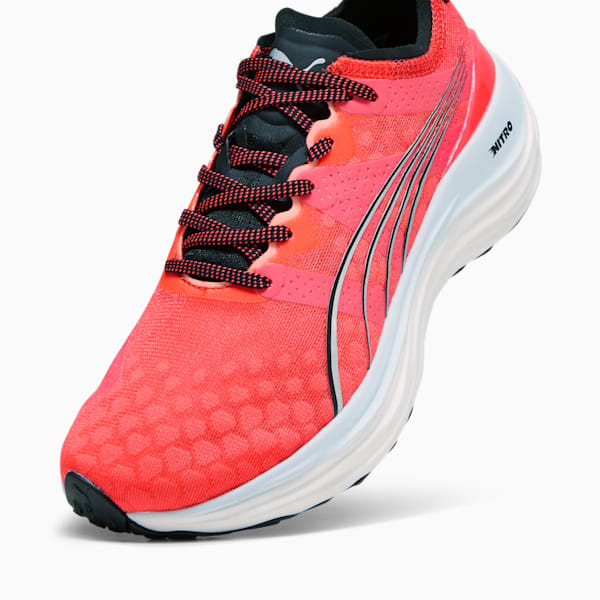 ForeverRun NITRO™ Women's Running Shoes, Fire Orchid-PUMA Black-PUMA Silver, extralarge-IND