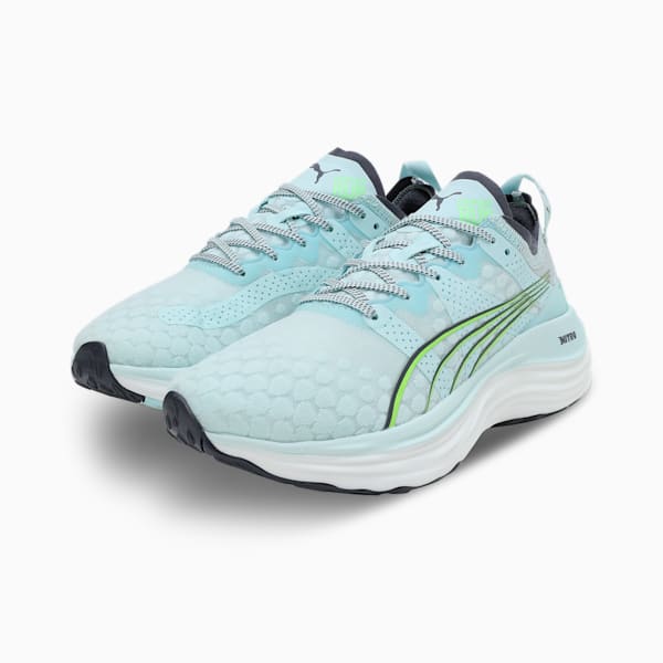 ForeverRun NITRO™ Women's Running Shoes, Nitro Blue-Fizzy Apple-Galactic Gray, extralarge-IND