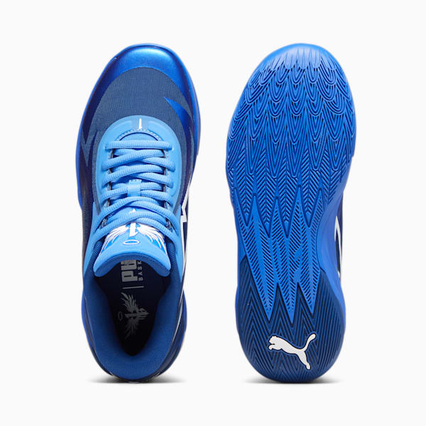 MB.02 Lo Unisex Basketball Shoes, Blazing Blue-Royal Sapphire, extralarge-IND