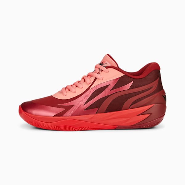 MB.02 Lo Unisex Basketball Shoes, Intense Red-For All Time Red, extralarge-IND