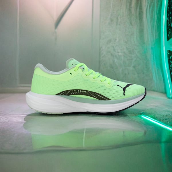Deviate NITRO 2 Run 75 Women's Running Shoes, Fast Yellow-Light Mint, extralarge-IND