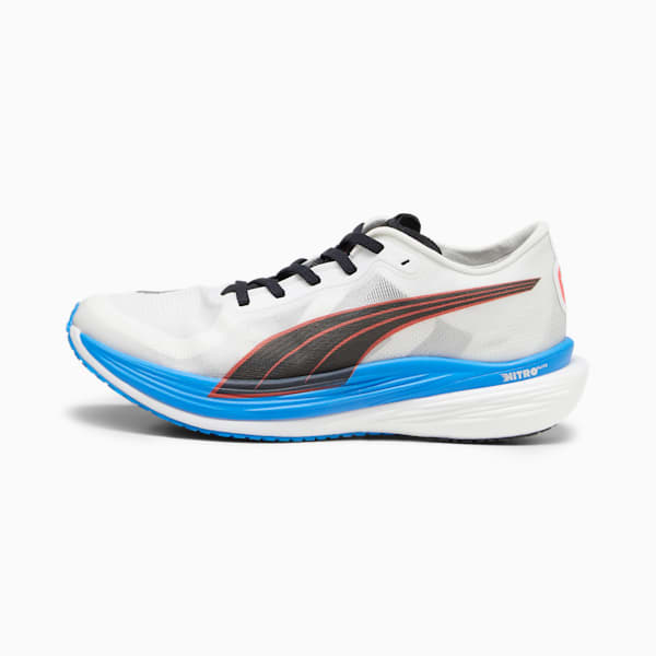 Zapatos Deviate NITRO™ Elite 2 Fireglow de hombre para correr, PUMA White-Ultra Blue-Fire Orchid-PUMA Black, extragrande