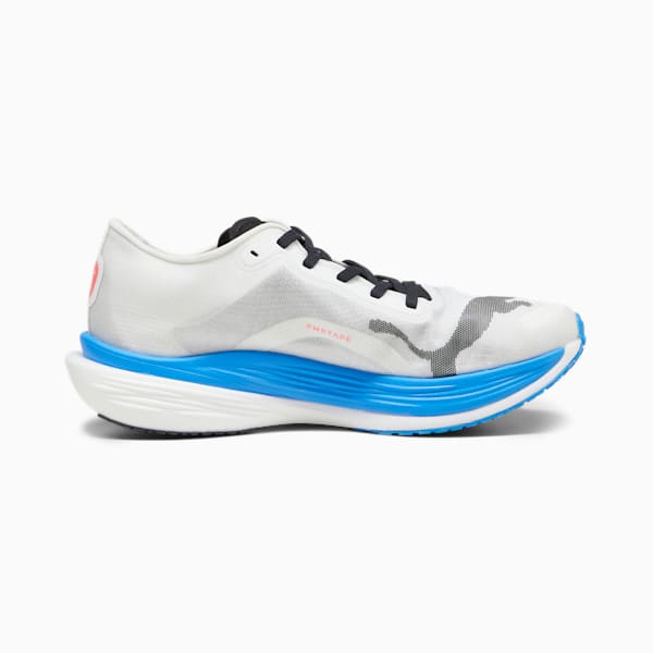 メンズ ディヴィエイト ニトロ エリート 2 ランニングシューズ, PUMA White-Ultra Blue-Fire Orchid-PUMA Black, extralarge-JPN