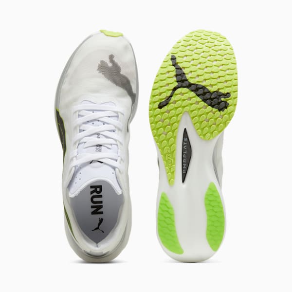 Deviate NITRO™ Elite 2 Men's Running Shoes, PUMA White-Lime Pow-Silver Mist, extralarge