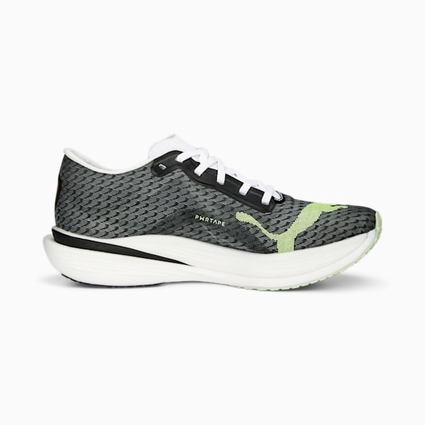 Deviate Nitro Elite 2 Run 75th Anniversary Edition Men's Running Shoes, PUMA Black-PUMA White, extralarge-IND