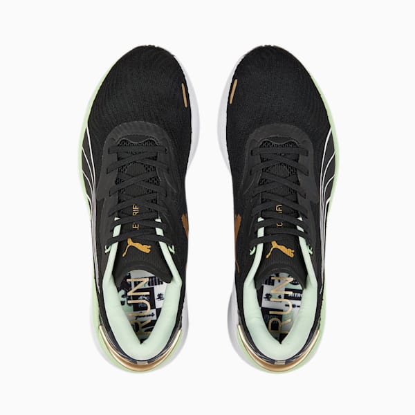 Electrify NITRO 2 Run 75 Running Shoes Men, PUMA Black-Light Mint-PUMA Gold, extralarge-GBR