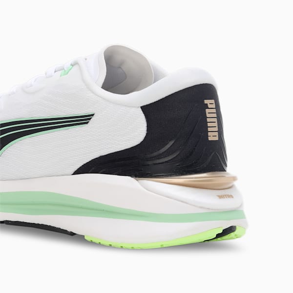 Electrify NITRO™ 2 Run 75 Women's Running Shoes, PUMA White-PUMA Black-Light Mint, extralarge-IND