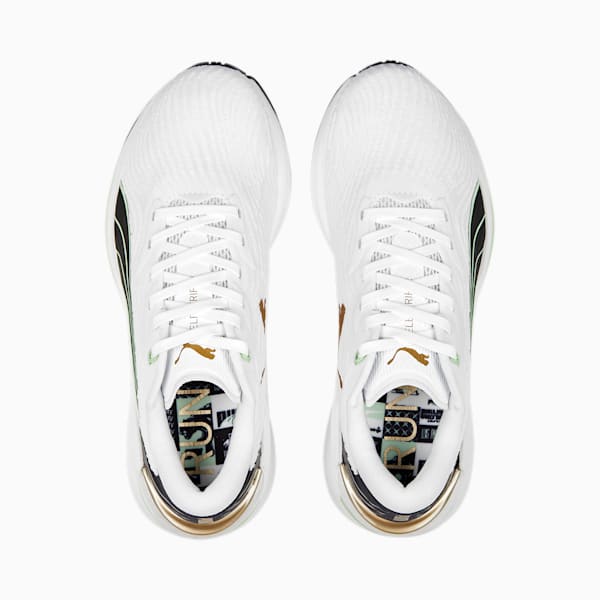 Tenis para correr para mujer Electrify NITRO 2 Run 75, PUMA White-PUMA Black-Light Mint, extralarge