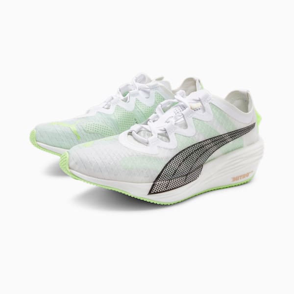 Fast-FWD NITRO™ Elite 75th Anniversary Women's Running Shoes, PUMA White-Light Mint-PUMA Black, extralarge