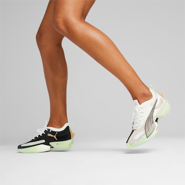 Tenis para correr Fast-R NITRO Elite Run 75 para mujer, Light Mint-PUMA White, extralarge