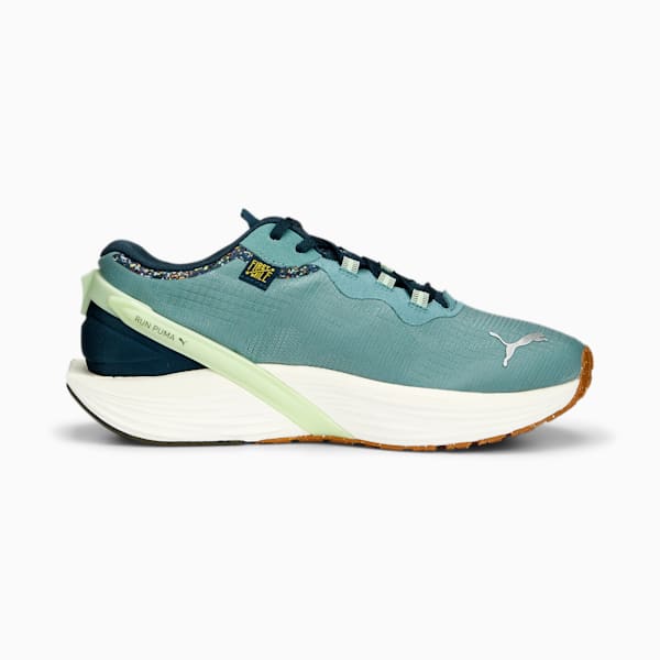 PUMA x FIRST MILE Run XX NITRO Women's Running Shoes, Adriatic-Dark Night-Fresh Pear, extralarge-IND