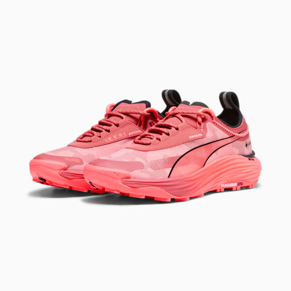 SEASONS Voyage NITRO™ 3 GORE-TEX Women's Trail Running Shoes, Astro Red-Fire Orchid-PUMA Black, extralarge