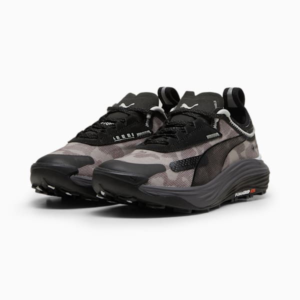 Tenis para correr Voyage NITRO 3 GORE-TEX para mujer, Midnight Plum-PUMA Black-Dark Coal, extralarge