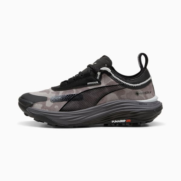 Tenis para correr Voyage NITRO 3 GORE-TEX para mujer, Midnight Plum-PUMA Black-Dark Coal, extralarge