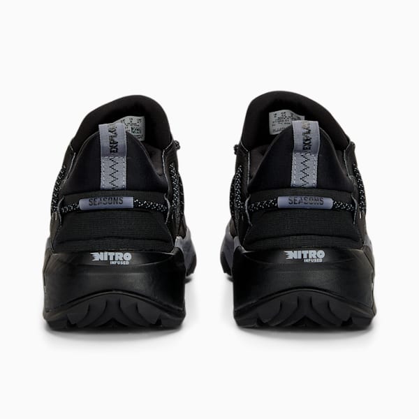 Explore NITRO Men's Hiking Shoes, PUMA Black-Gray Tile