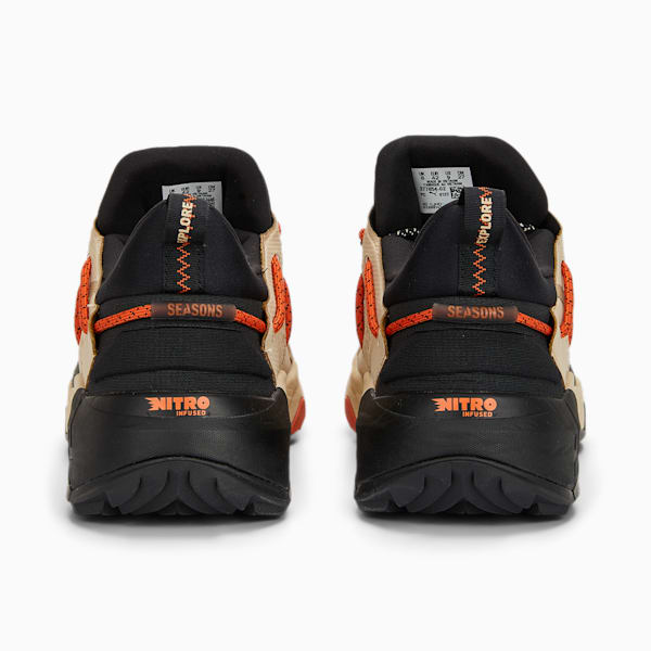 SEASONS Explore NITRO™ Men's Hiking Shoes, Granola-PUMA Black-Chili Powder, extralarge