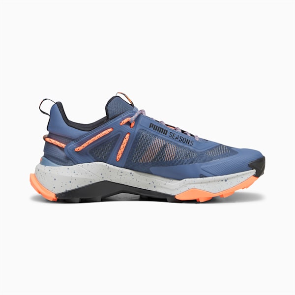 SEASONS Explore NITRO™ Men's Hiking Shoes, Inky Blue-Neon Sun, extralarge