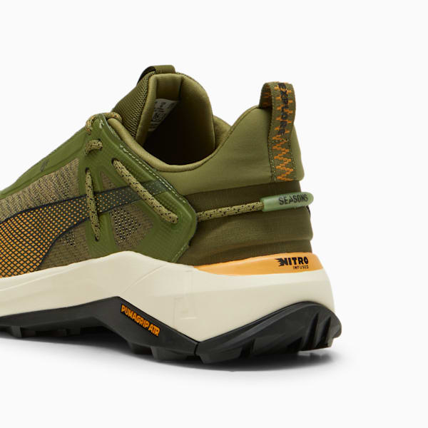 SEASONS Explore NITRO™ Men's Hiking Shoes, Olive Green-Ginger Tea-PUMA Black, extralarge