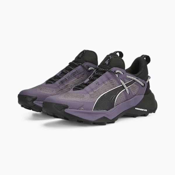 Explore NITRO™ Women's Hiking Shoes, Purple Charcoal-PUMA Black-PUMA Silver, extralarge-IND