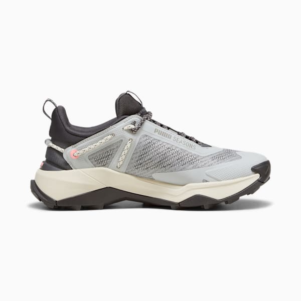 Tenis de senderismo para mujer Explore NITRO, Ash Gray-Alpine Snow-Koral Ice, extralarge