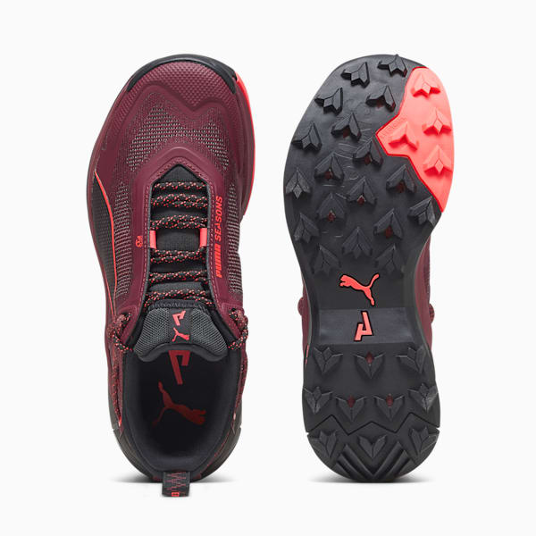 Tenis de senderismo para mujer Explore NITRO, Dark Jasper-PUMA Black-Fire Orchid, extralarge