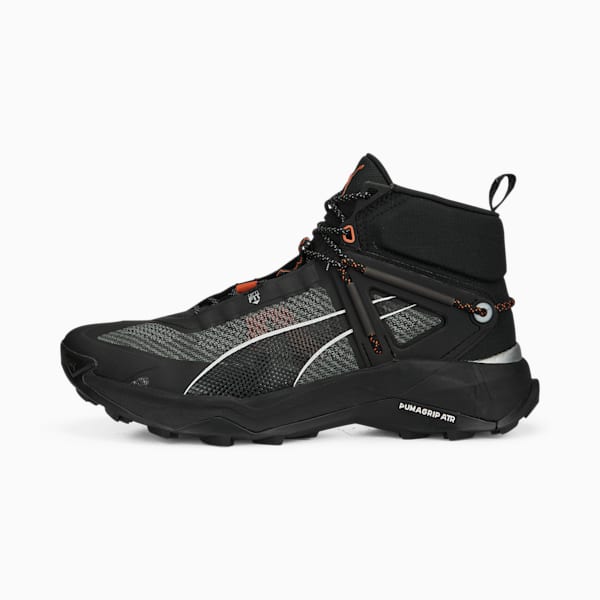 SEASONS Explore NITRO™ Mid Men's Hiking Shoes, PUMA Black-PUMA Silver-Chili Powder, extralarge