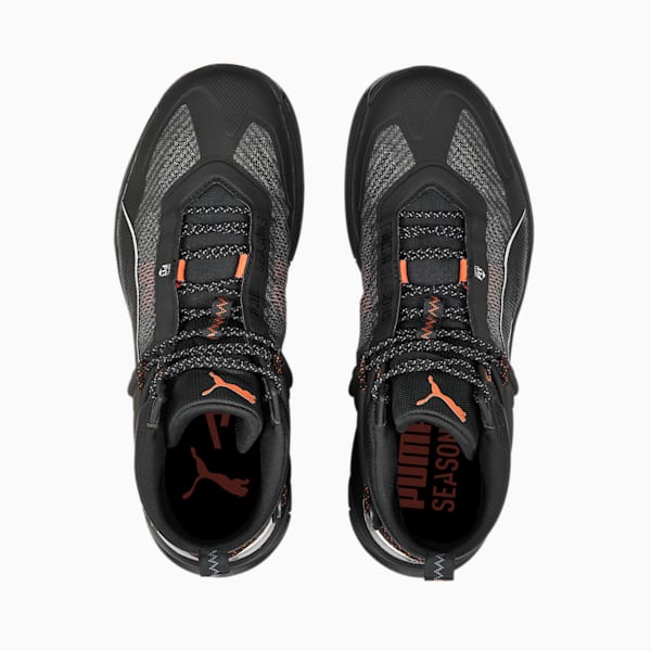 SEASONS Explore NITRO™ Mid Men's Hiking Shoes, PUMA Black-PUMA Silver-Chili Powder, extralarge