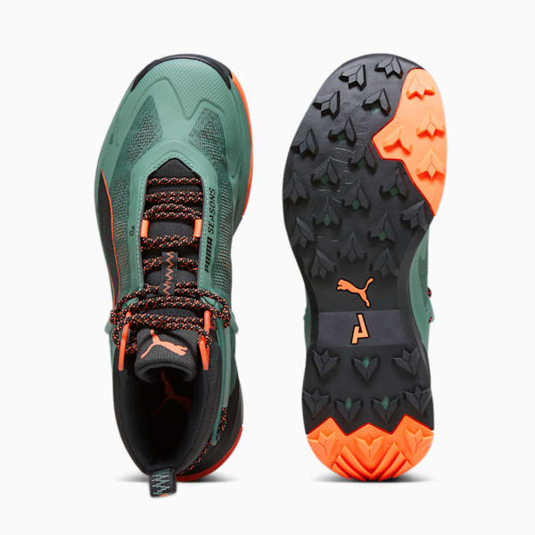 Tenis de senderismo para hombre Explore NITRO, Eucalyptus-PUMA Black-Neon Sun, extralarge