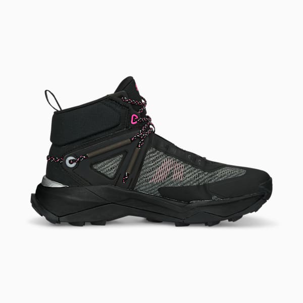 Explore NITRO Mid Hiking Shoes Women, PUMA Black-PUMA Silver-Ravish