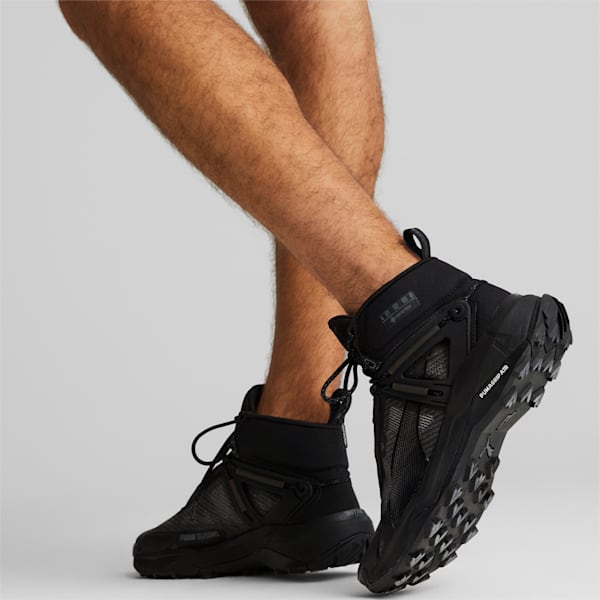 Explore NITRO Mid GTX Men's Hiking Shoes, PUMA Black-Cool Dark Gray, extralarge-IND