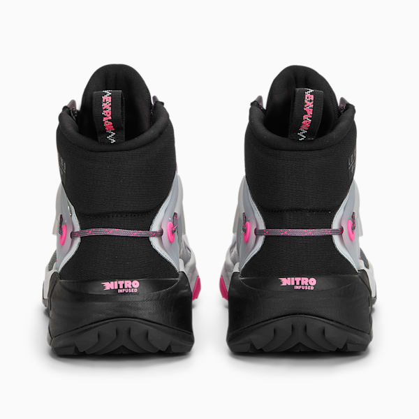 Explore NITRO™ Mid GORE-TEX Women's Hiking Shoes, Platinum Gray-PUMA Black-Ravish, extralarge-IND