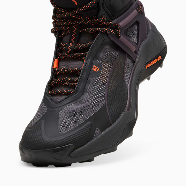 SEASONS Explore NITRO™ Mid GORE-TEX® Women's Hiking Shoes, PUMA Black-Midnight Plum-Flame Flicker, extralarge