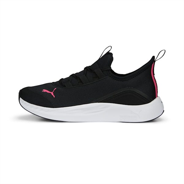 Better Foam Legacy Women's Running Shoes, PUMA Black-PUMA White-Glowing Pink, extralarge-IND