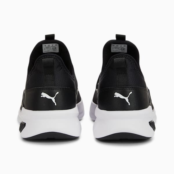 SOFTRIDE Enzo Evo Slip-On Unisex Running Shoes, PUMA Black-PUMA White, extralarge-AUS