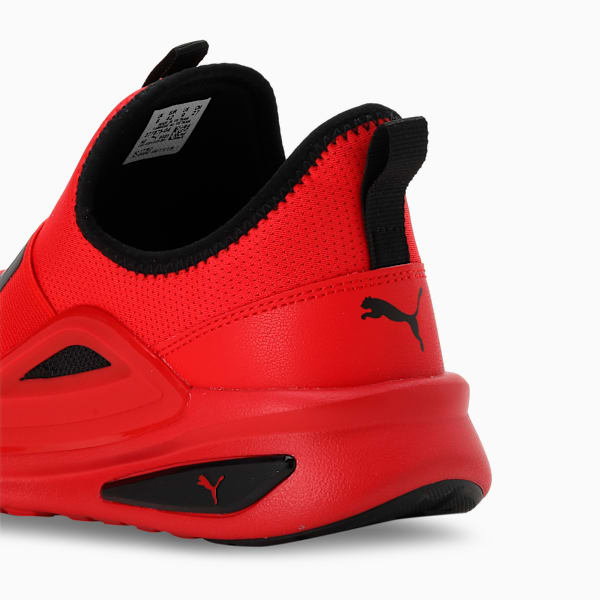 SOFTRIDE Enzo Evo Slip-On Running Shoes, For All Time Red-PUMA Black, extralarge-IND