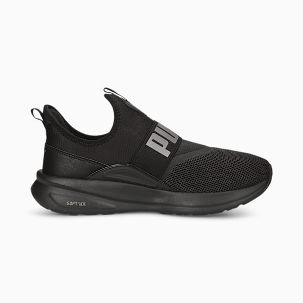 SOFTRIDE Enzo Evo Slip-On Running Shoes, PUMA Black-Cool Dark Gray, extralarge-IND