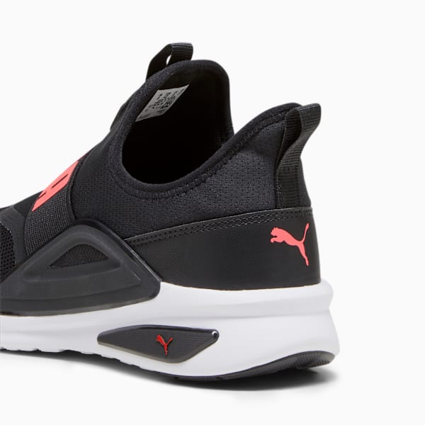 SOFTRIDE Enzo Evo Slip-On Running Shoes, PUMA Black-Fire Orchid-PUMA White, extralarge-IND