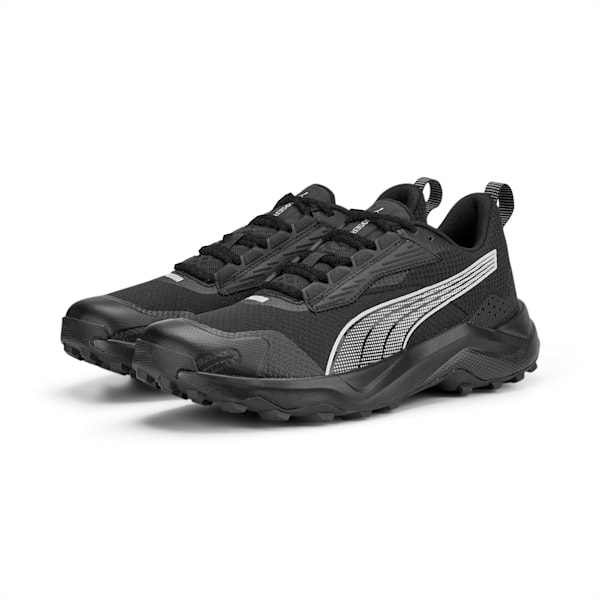 Obstruct Profoam Unisex Running Shoes, PUMA Black-Cool Dark Gray-Cool Light Gray, extralarge-IND