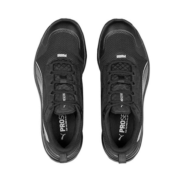 Obstruct Profoam Running Shoes, PUMA Black-Cool Dark Gray-Cool Light Gray, extralarge-IND