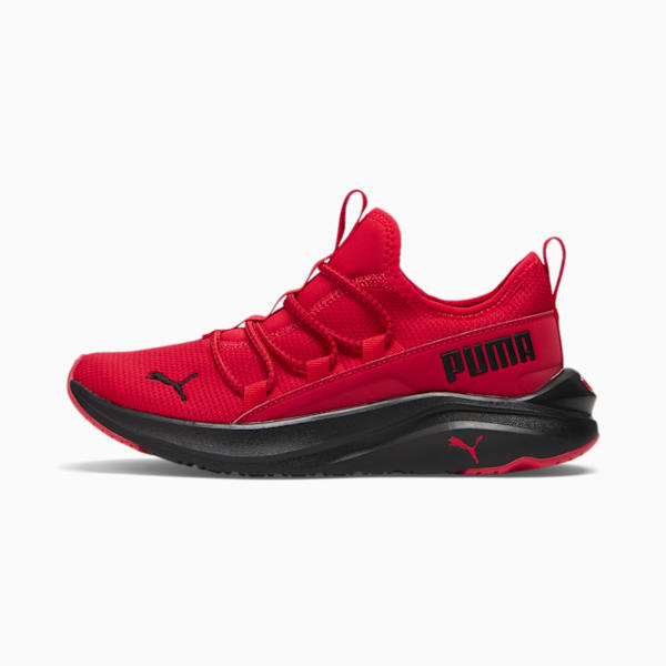 Softride One4All Big Kids' Shoes, High Risk Red-Puma Black, extralarge
