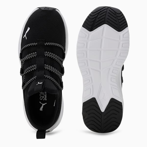 Zapatos Softride One4All para jóvenes, Puma Black-Puma White, extralarge