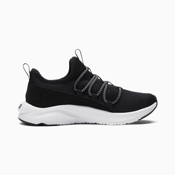 SOFTRIDE One4All Youth Running Shoes, Puma Black-Puma White, extralarge-AUS
