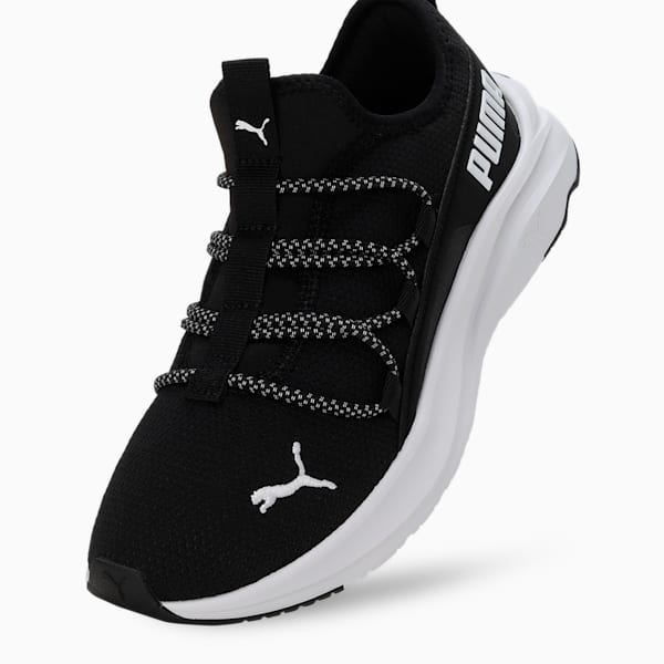 Softride One4All Big Kids' Shoes, Puma Black-Puma White, extralarge