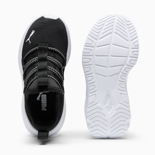 Chaussures à enfiler Axelion Enfant, Puma Black-Puma White, extralarge